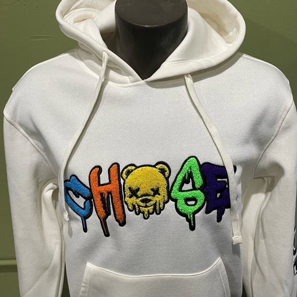 Bleecker&Mercer sweater hoody pullover oatmeal pockets - Picture 4 of 4